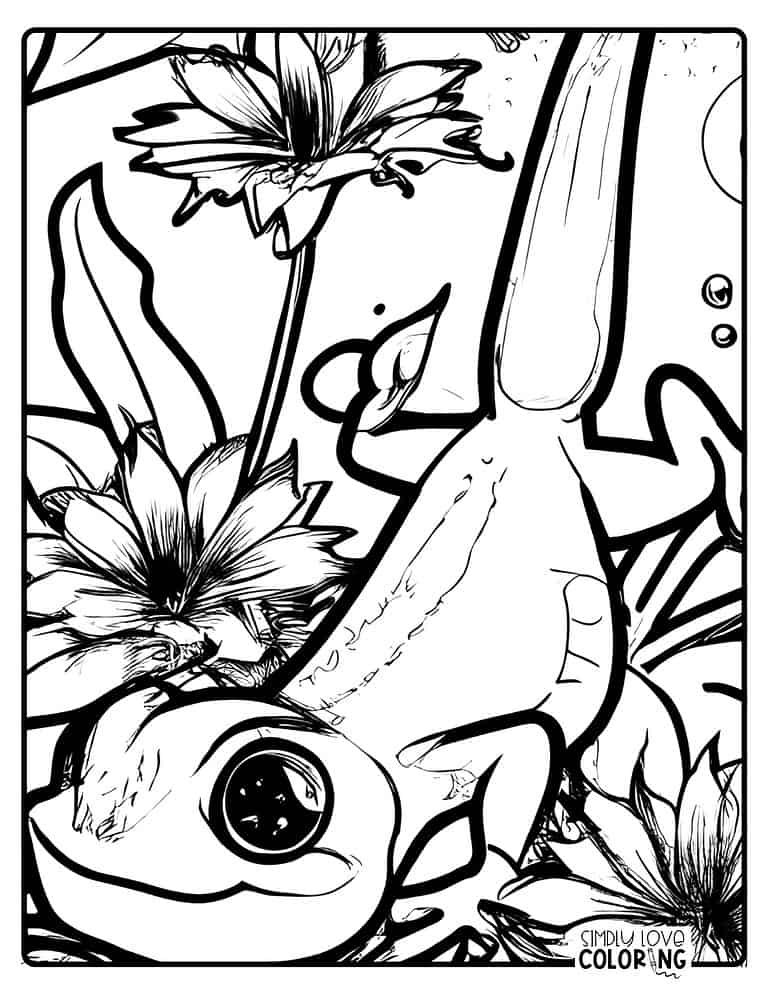 19 Salamander Coloring Pages (Free PDF Printables) - Simply Love Coloring