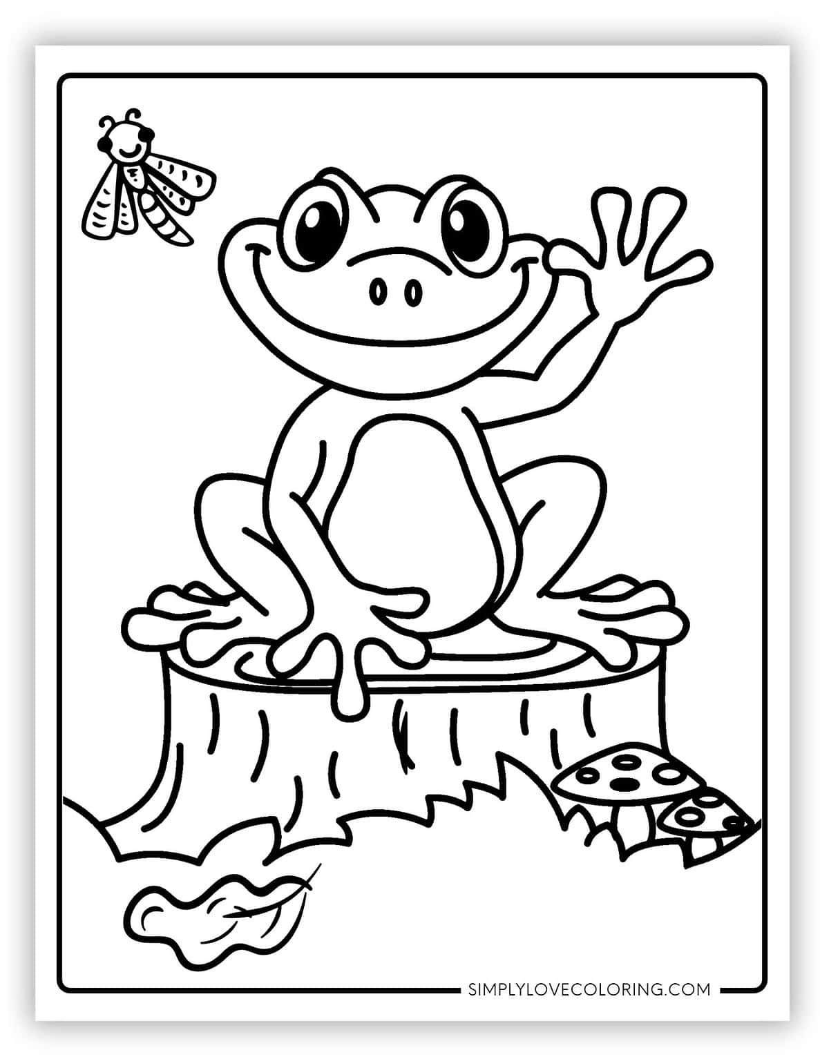 51 Frog Coloring Pages (Free PDF Printables) - Simply Love Coloring