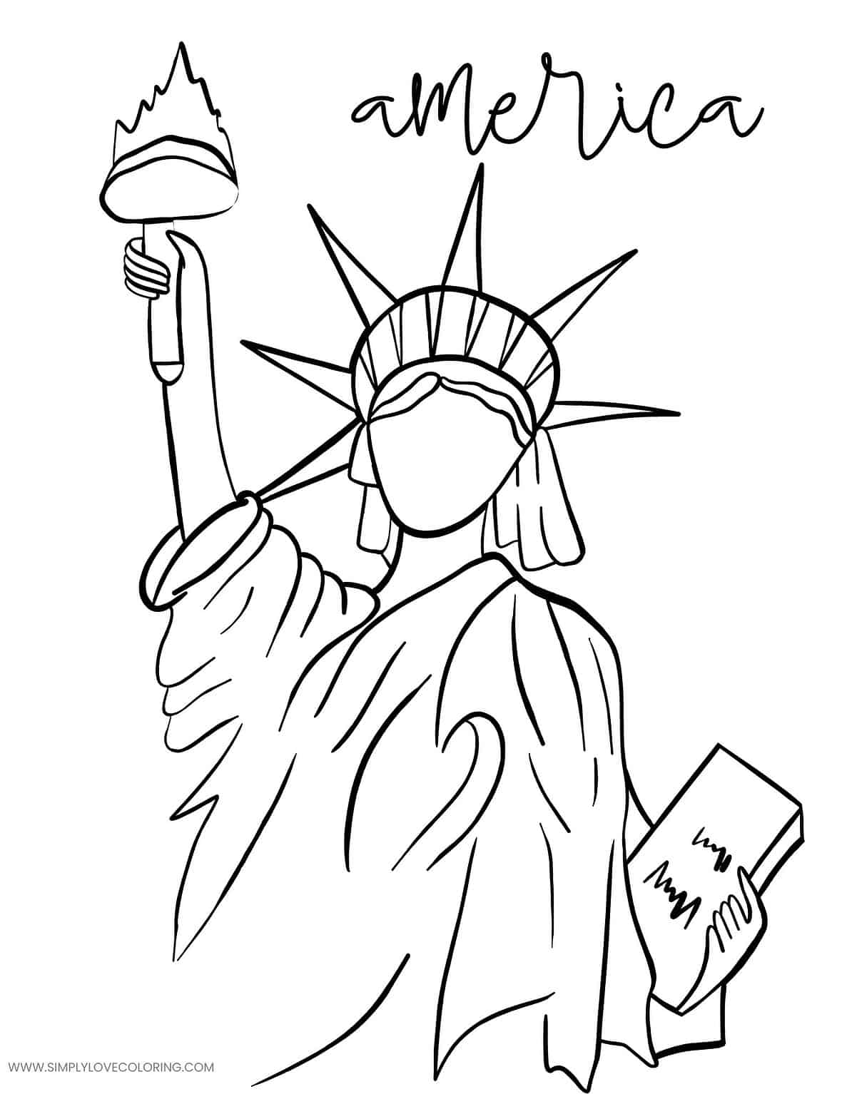 49 Independence Day Coloring Pages (July 4 Free PDF Printables ...