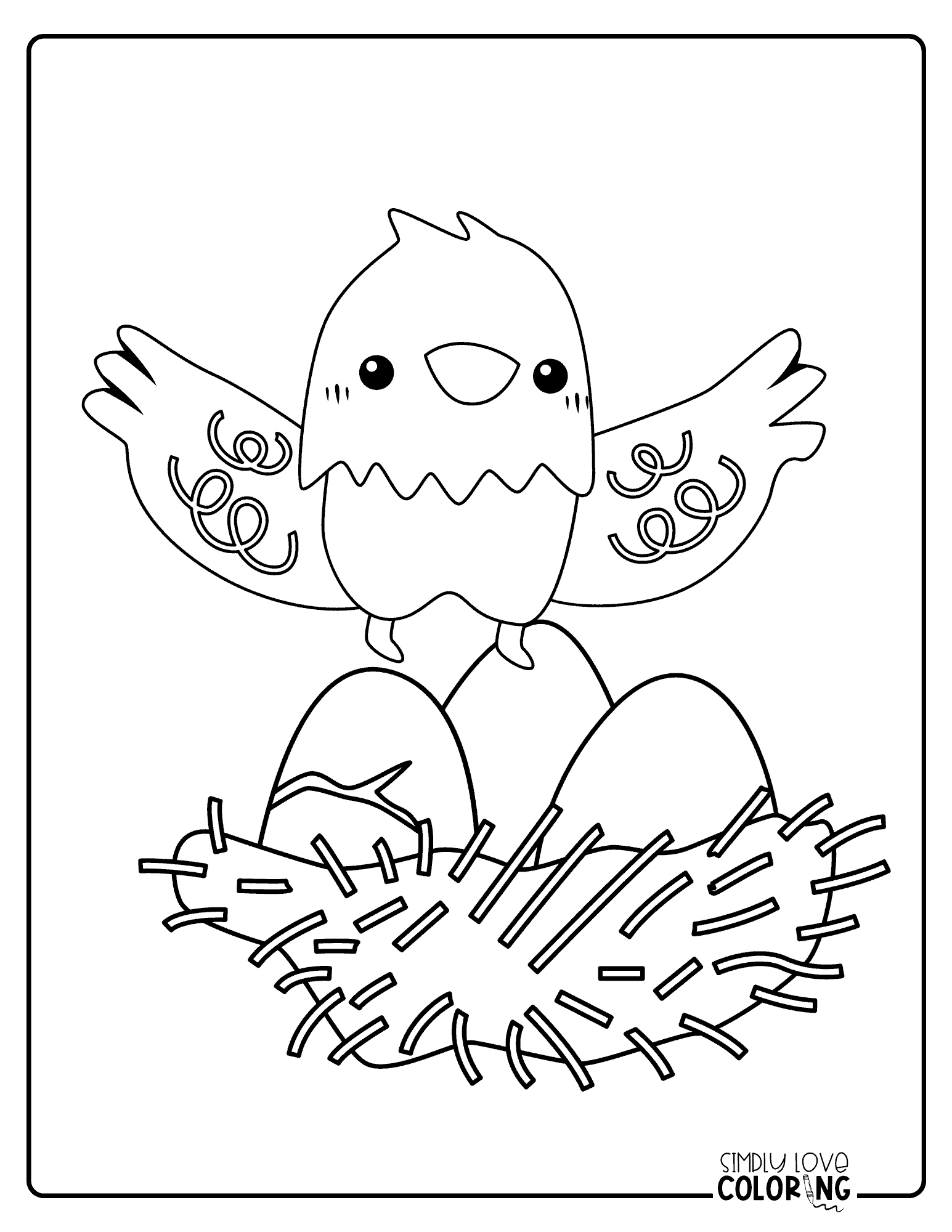 Free Other Bird Coloring Pages - Simply Love Coloring