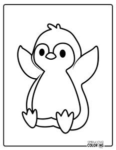 35 Penguin Coloring Pages (Free PDF Printables) - Simply Love Coloring