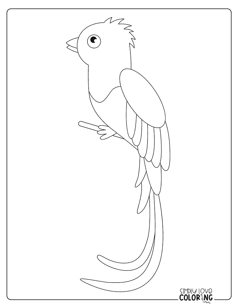 34 Pretty Bird Coloring Pages (Free PDF Printables) - Simply Love Coloring