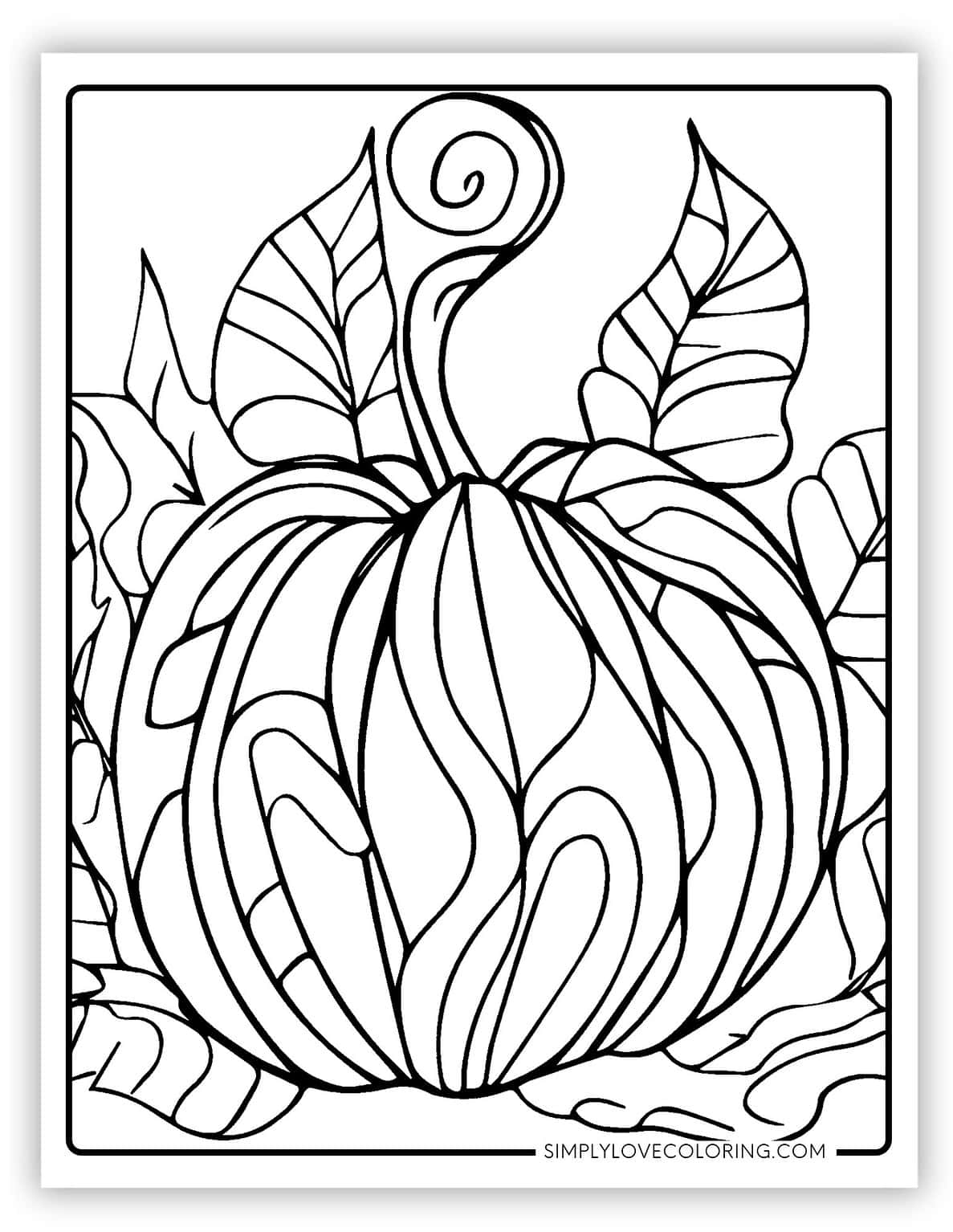 36 Fall Coloring Pages (Free PDF Printables) Simply Love Coloring