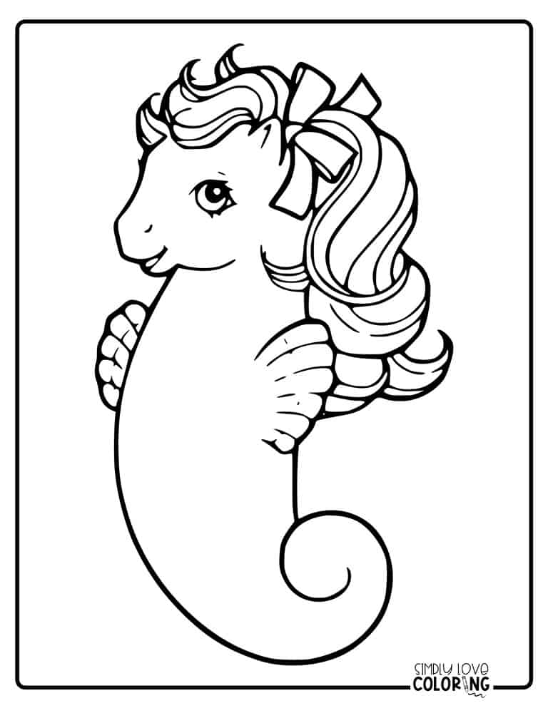 88 My Little Pony Coloring Pages (Free PDF Printables) - Simply Love Coloring