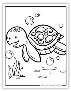 45 Sea Life Coloring Pages (Free PDF Printables) - Simply Love Coloring