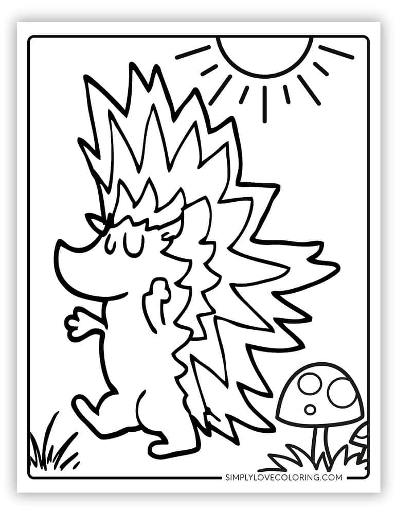 Hedgehog Coloring Pages (16 Free PDF Printables) - Simply Love Coloring