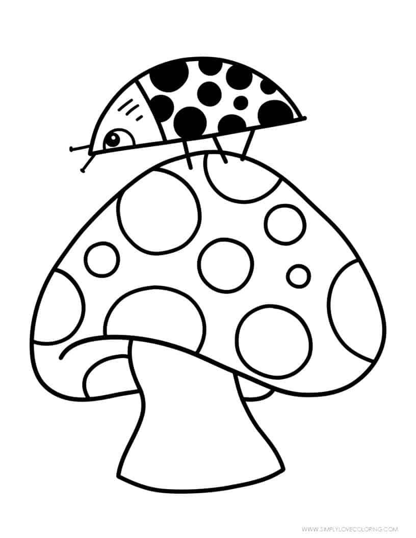 Free Spring Coloring Pages - Simply Love Coloring