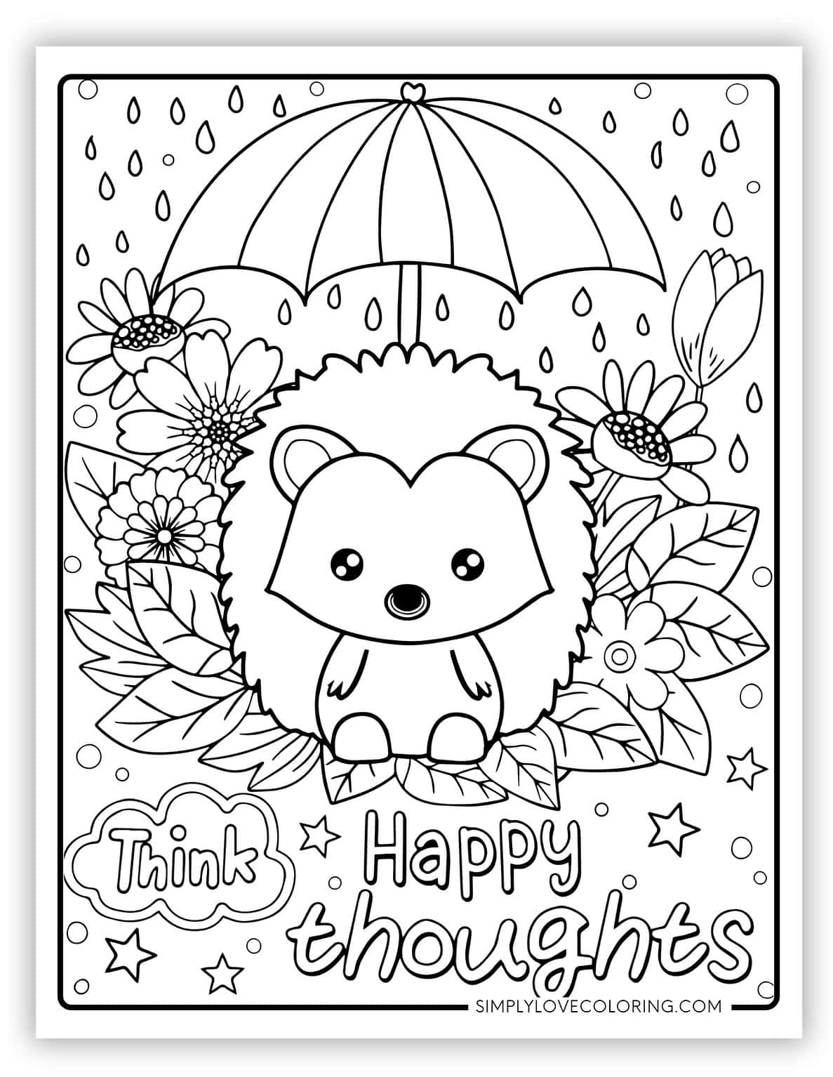 73 Spring Coloring Pages (Free PDF Printables) - Simply Love Coloring