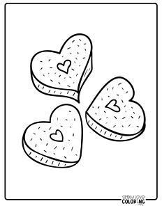 21 Cute Cookie Coloring Pages (Free PDF Printables) - Simply Love Coloring