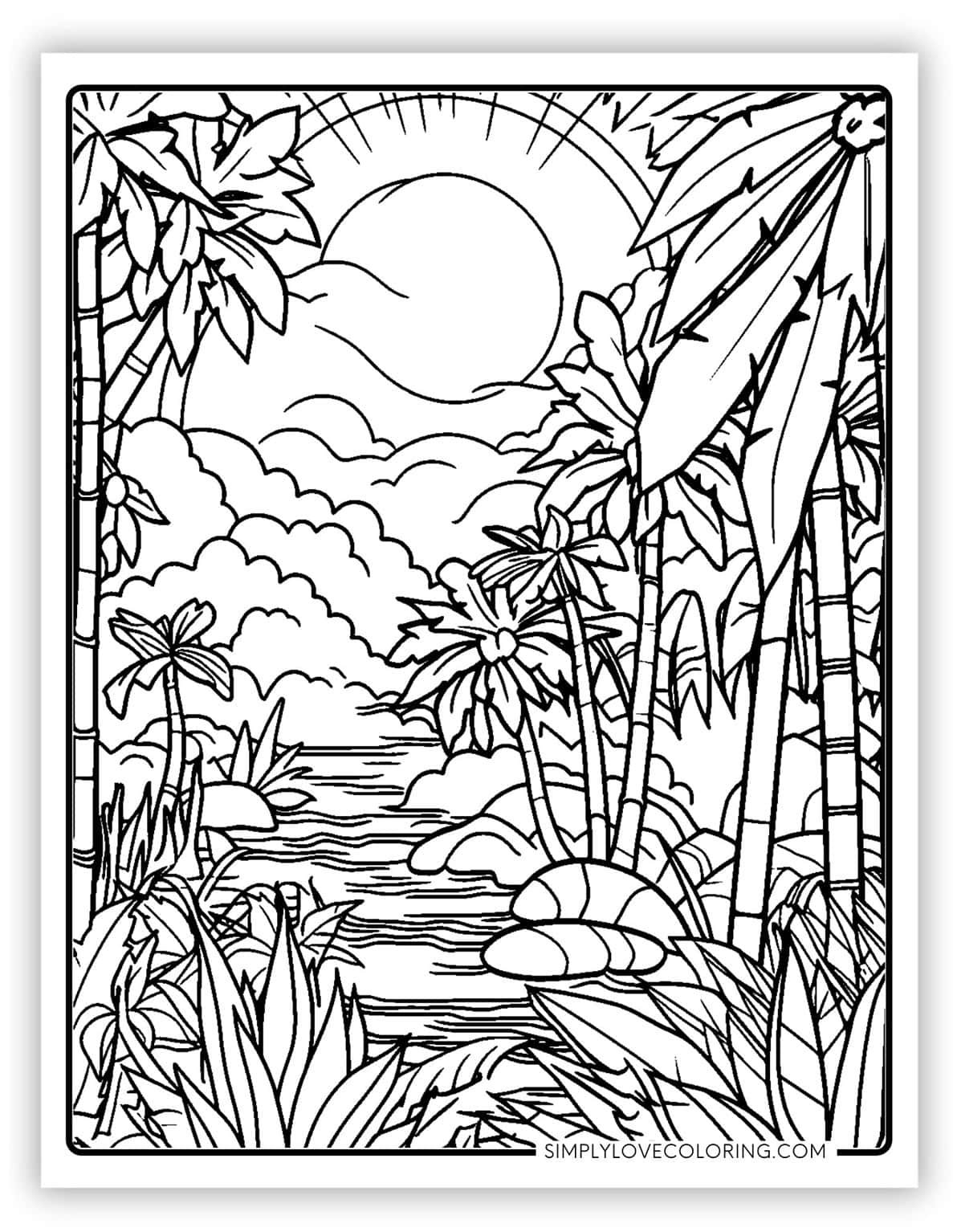 59 Majestic Nature Coloring Pages (Free PDF Printables) - Simply Love ...