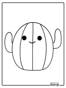 Squishmallow Coloring Pages (Free PDF Printables) - Simply Love Coloring