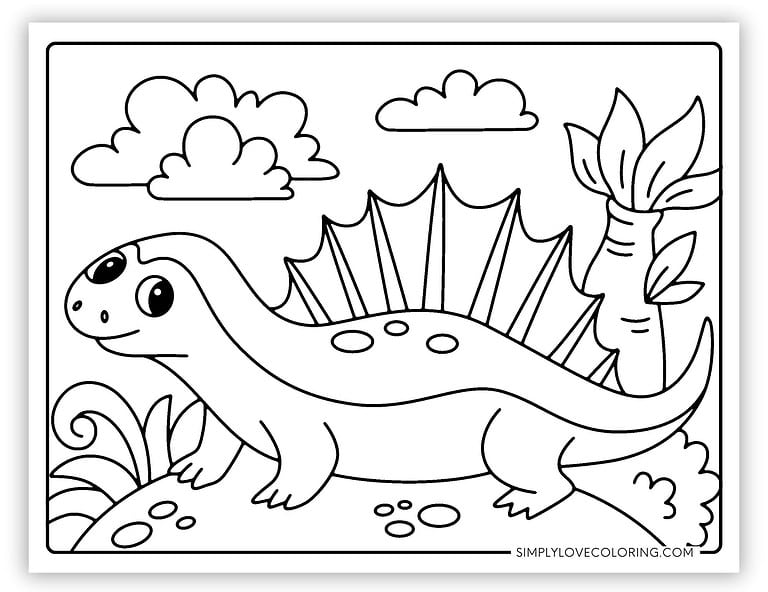 41 Mysterious Dinosaur Coloring Pages (Free PDF Printables) - Simply ...