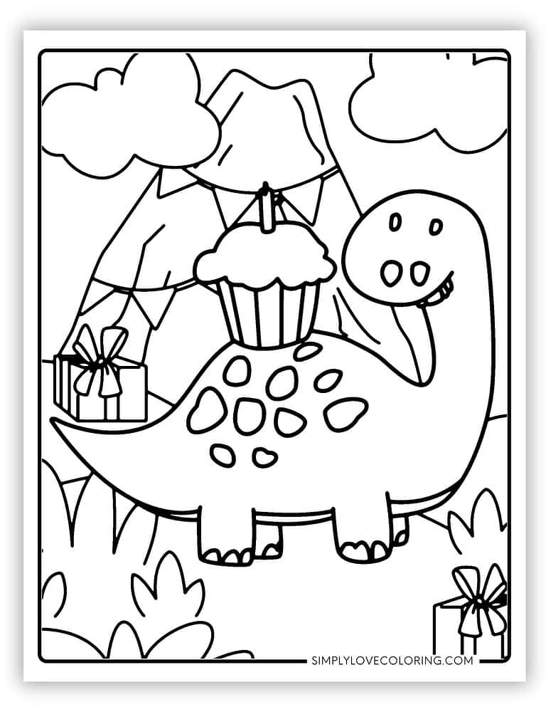 41 Mysterious Dinosaur Coloring Pages (Free PDF Printables) - Simply ...