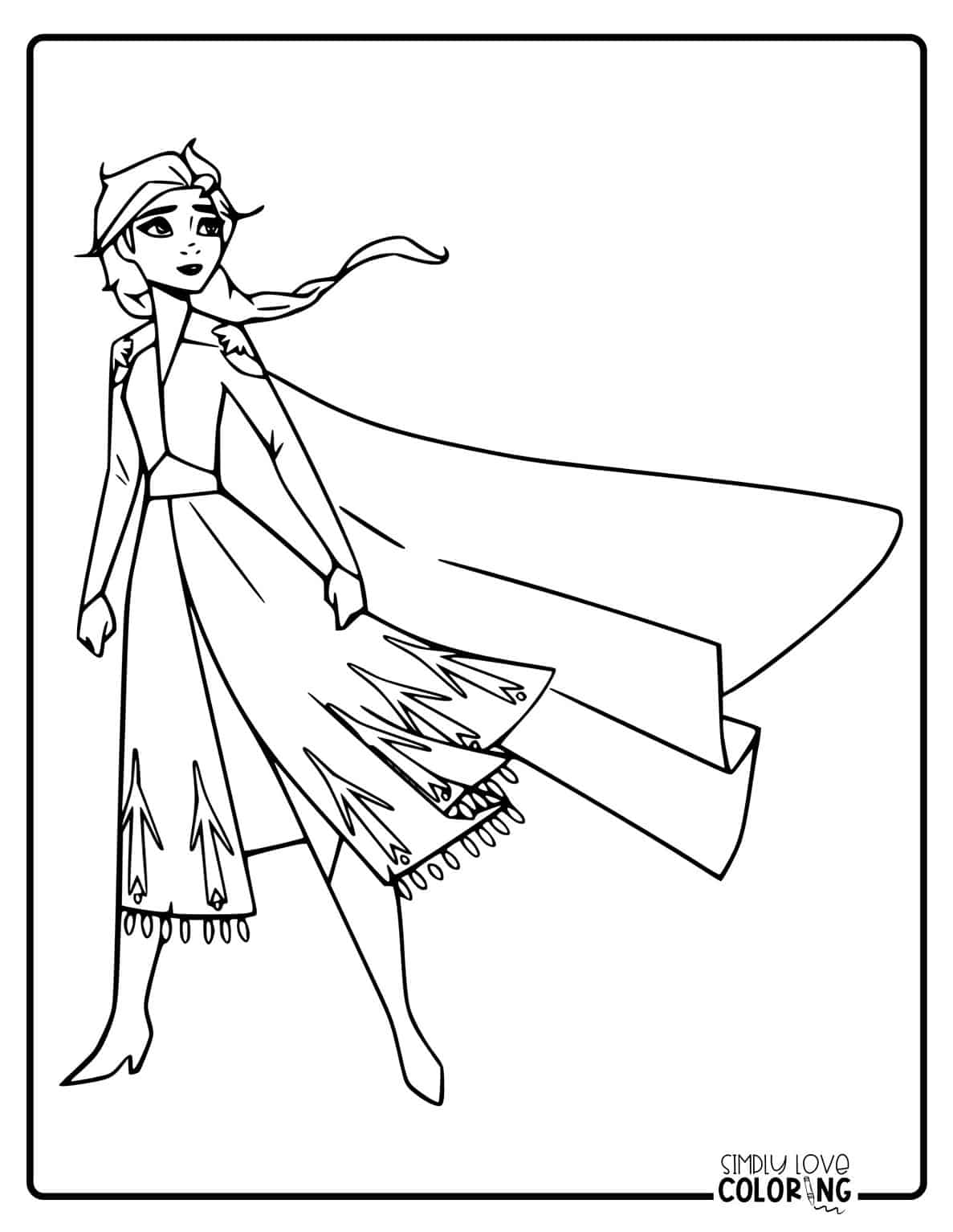 94 Frozen Coloring Pages - Simply Love Coloring