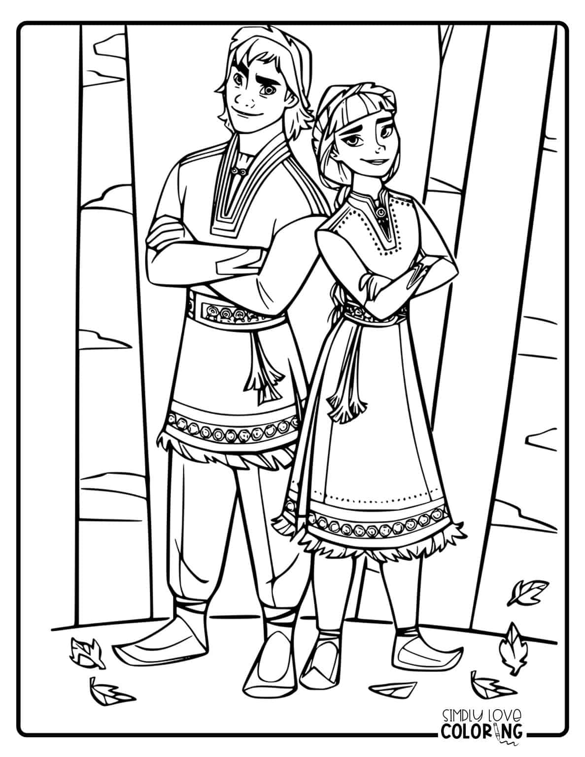 94 Frozen Coloring Pages - Simply Love Coloring