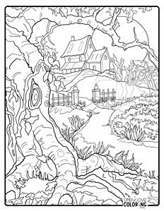 Majestic Nature Coloring Pages (Free PDF Printables) - Simply Love Coloring