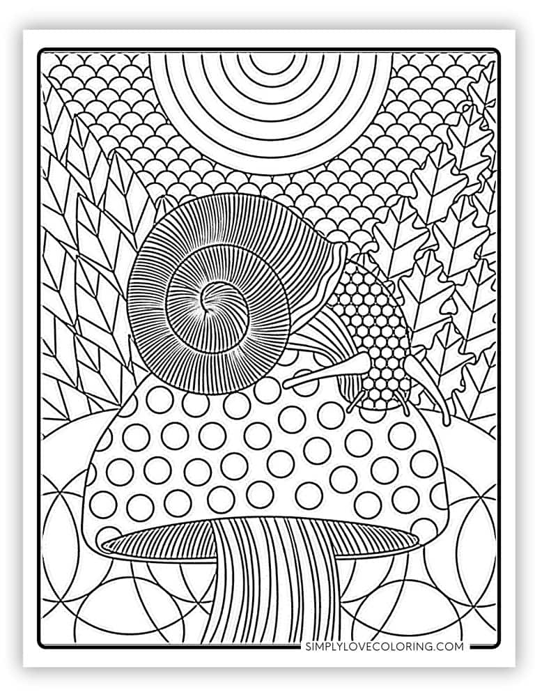 37 Mushroom Coloring Pages (Free PDF Printables) - Simply Love Coloring