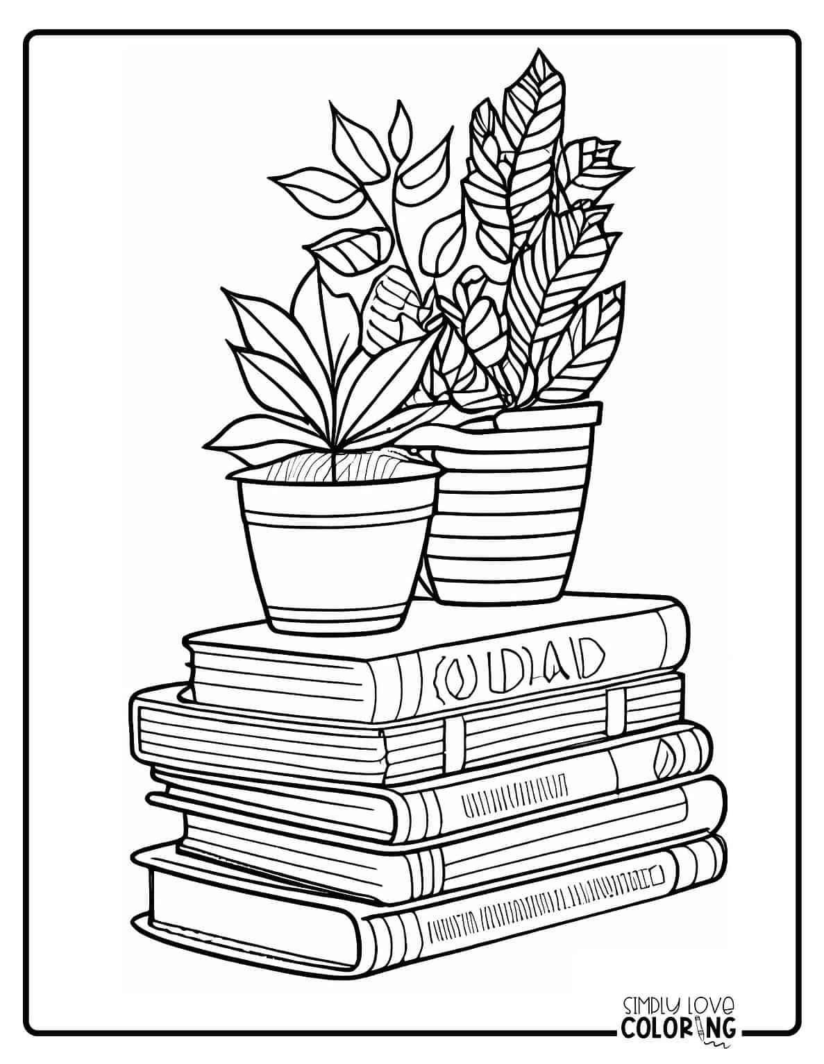 31 Pretty Plants Coloring Pages (Free PDF Printables) - Simply Love