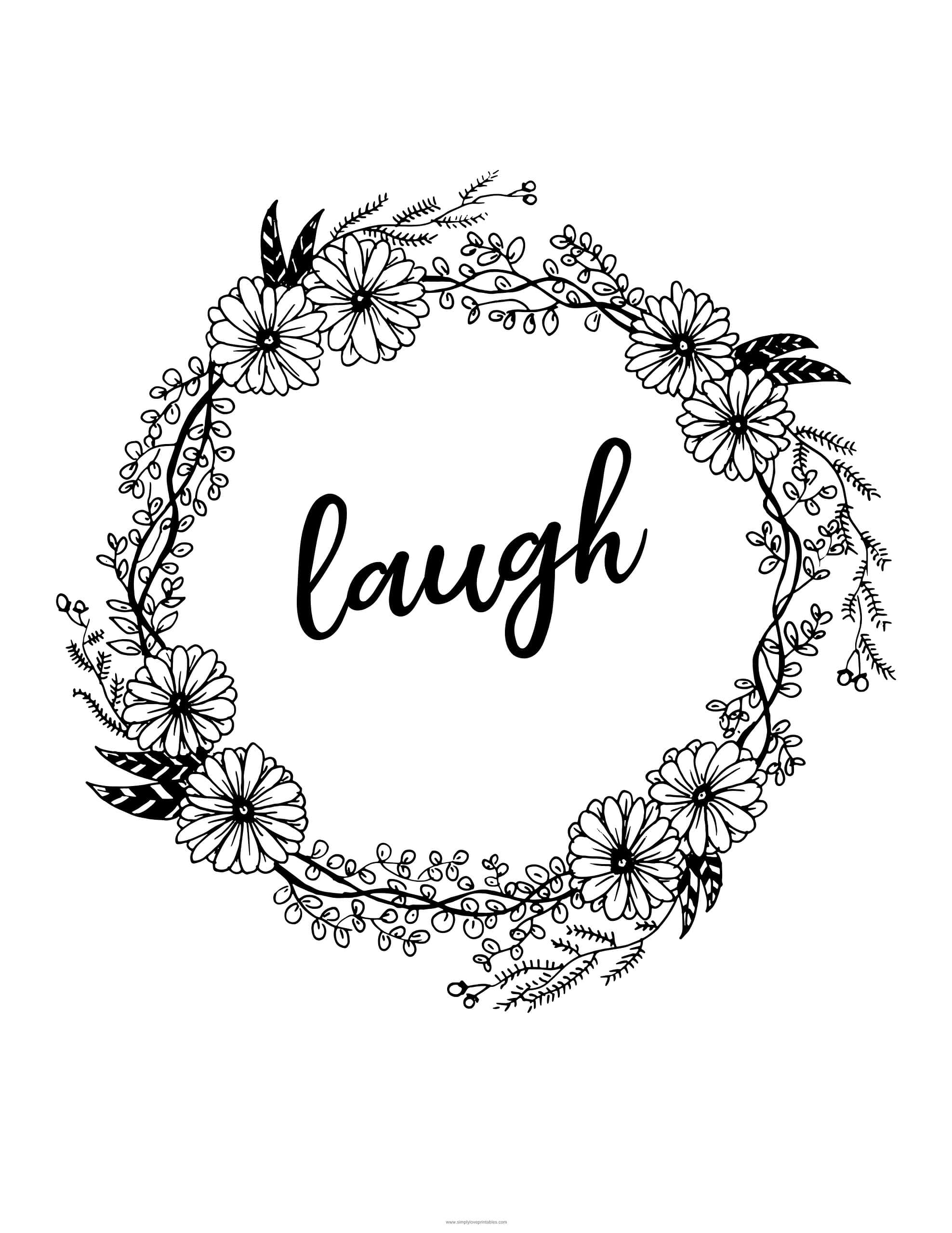 39 Beautiful Flower Coloring Pages (Free PDF Printables) - Simply Love ...