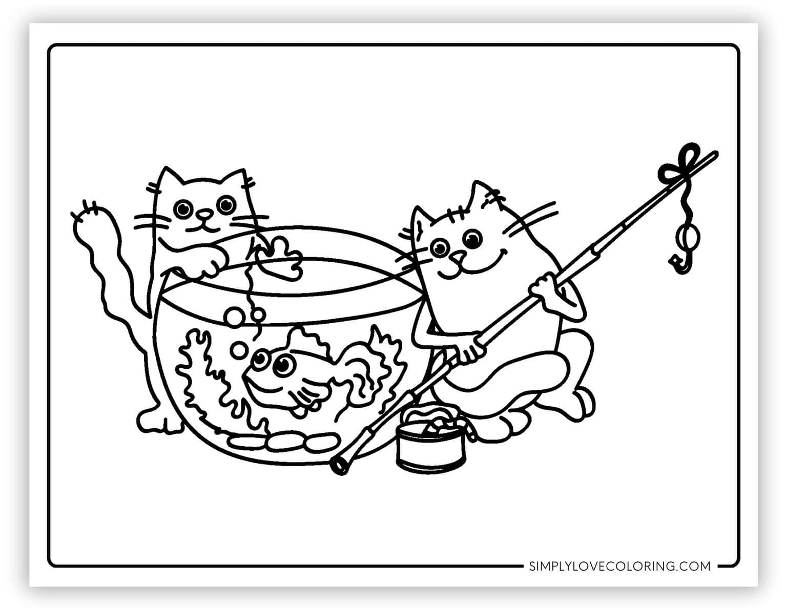 37 Goldfish Coloring Pages (Free PDF Printables) - Simply Love Coloring