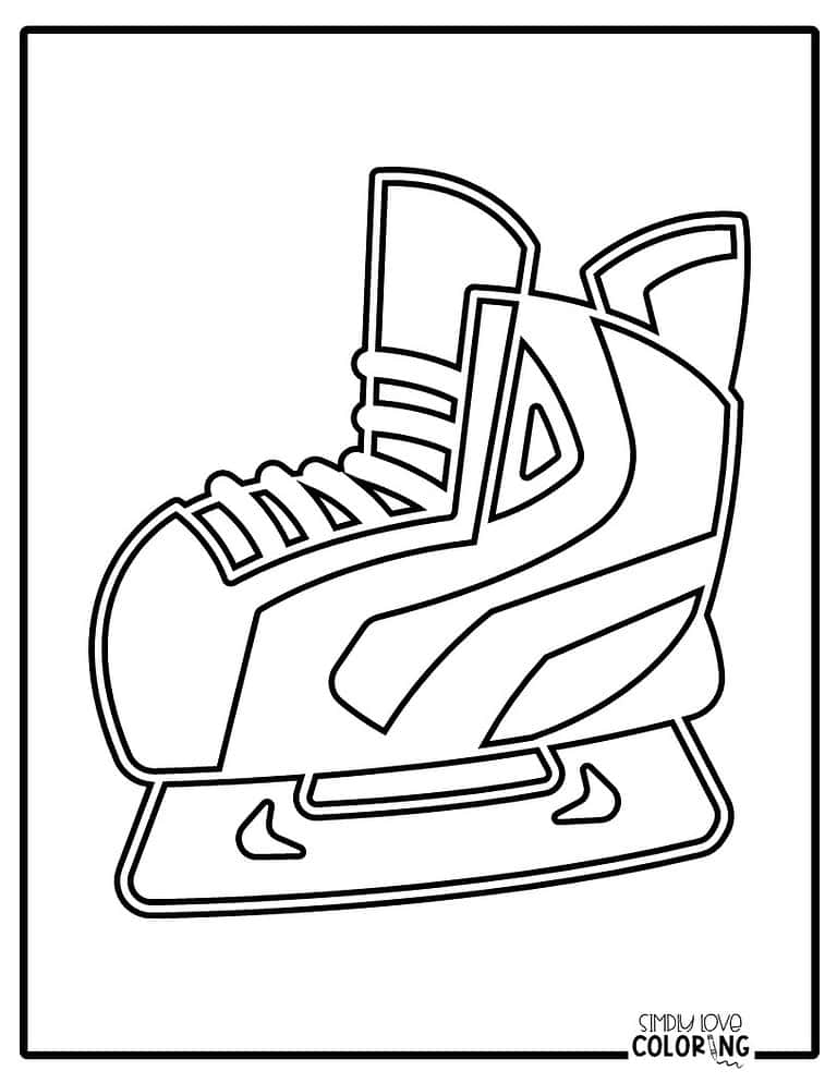 119 Sports Coloring Pages (Free PDF Printables) - Simply Love Coloring