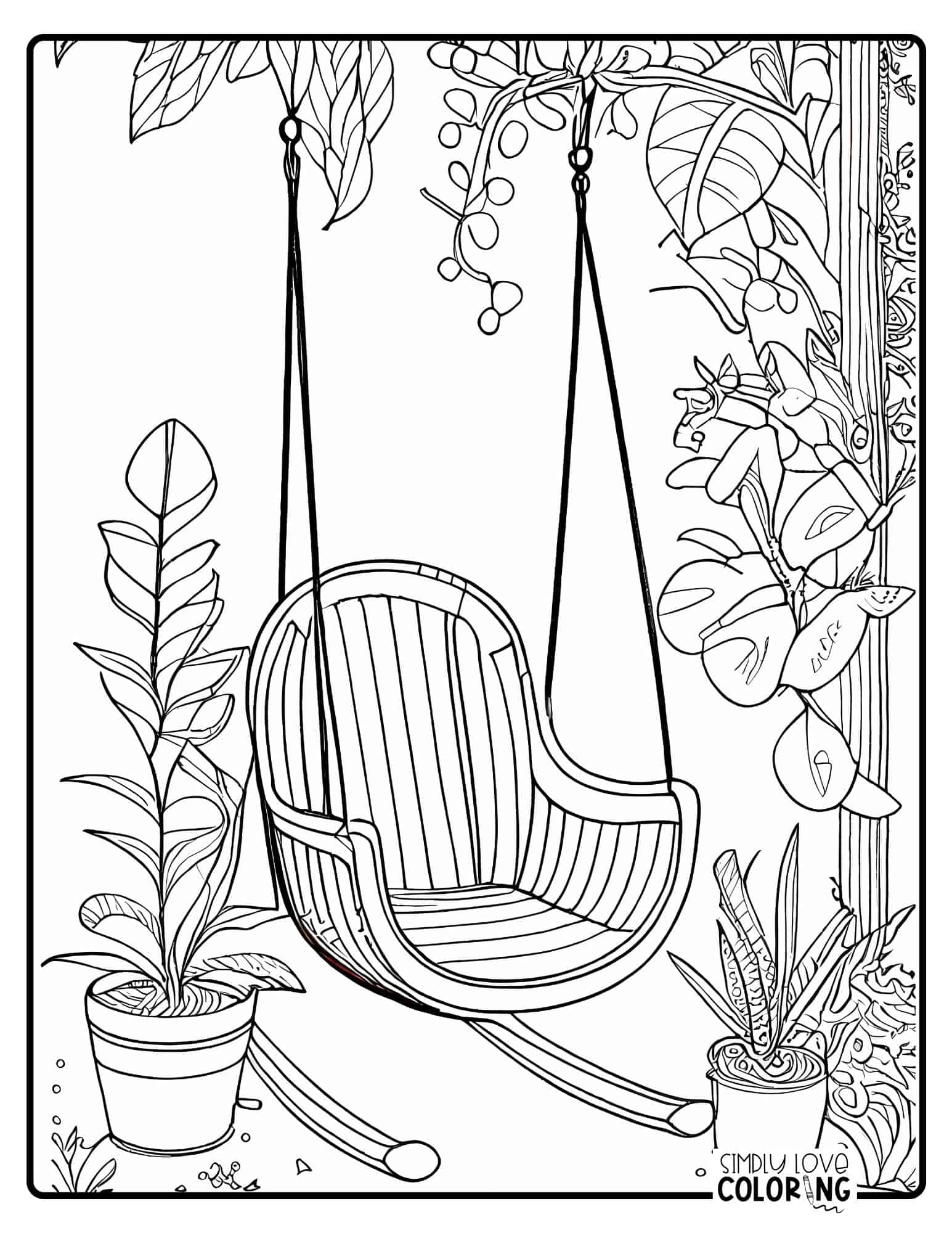 Free Other Plants Coloring Pages (Free PDF Printables) - Simply Love