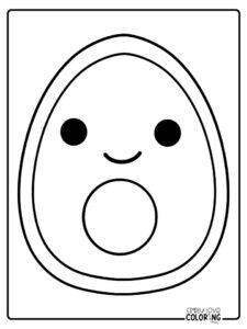 Squishmallow Coloring Pages (Free PDF Printables) - Simply Love Coloring