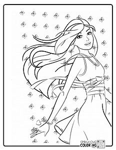 124 Barbie Coloring Pages (Free PDF Printables) - Simply Love Coloring