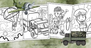 Military Coloring Pages (people) (Free PDF Printables) - Simply Love