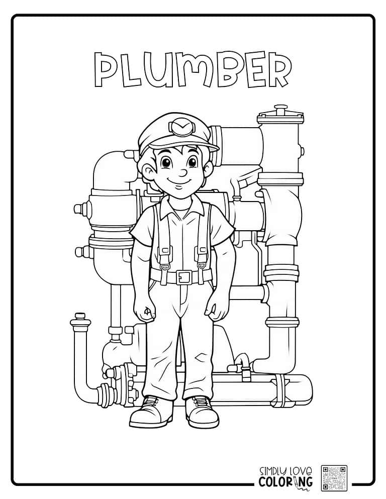 92 Fun Jobs Coloring Pages (Free PDF Printables) - Simply Love Coloring
