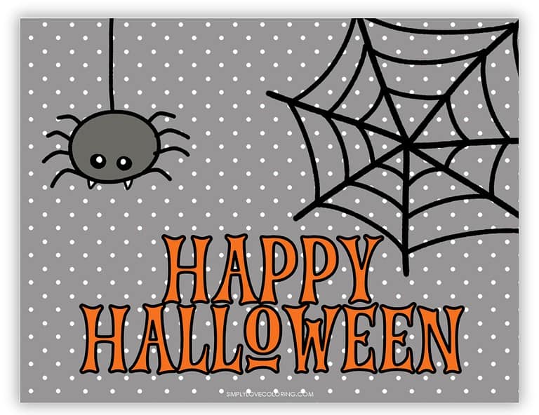 12 Happy Halloween Sign Printables (Free PDF Downloads) - Simply Love ...