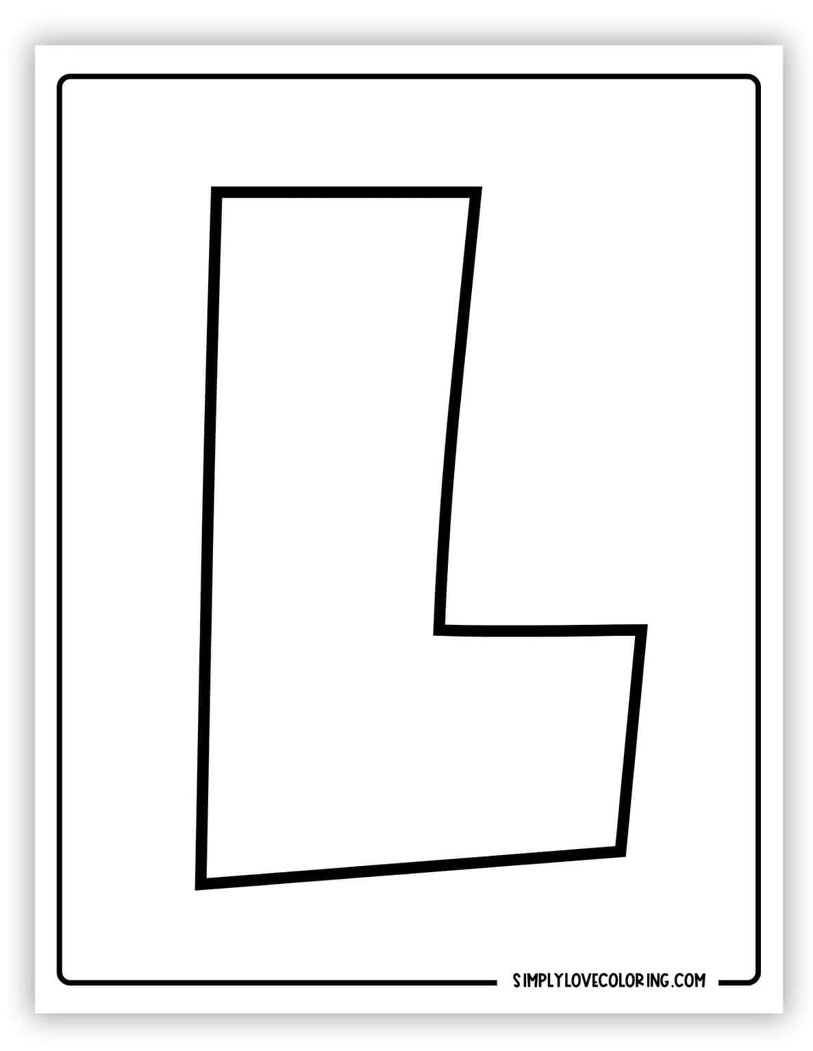 Printable Bubble Letters (Free PDF Printables) - Simply Love Coloring