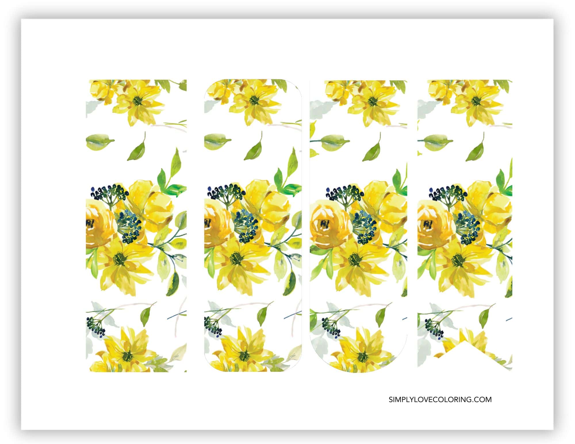 Bookmarks (Ready to Use, Coloring, and Templates) - Simply Love Coloring