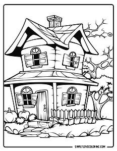 84 Free Halloween Coloring Pages (Free PDF Printables) - Simply Love