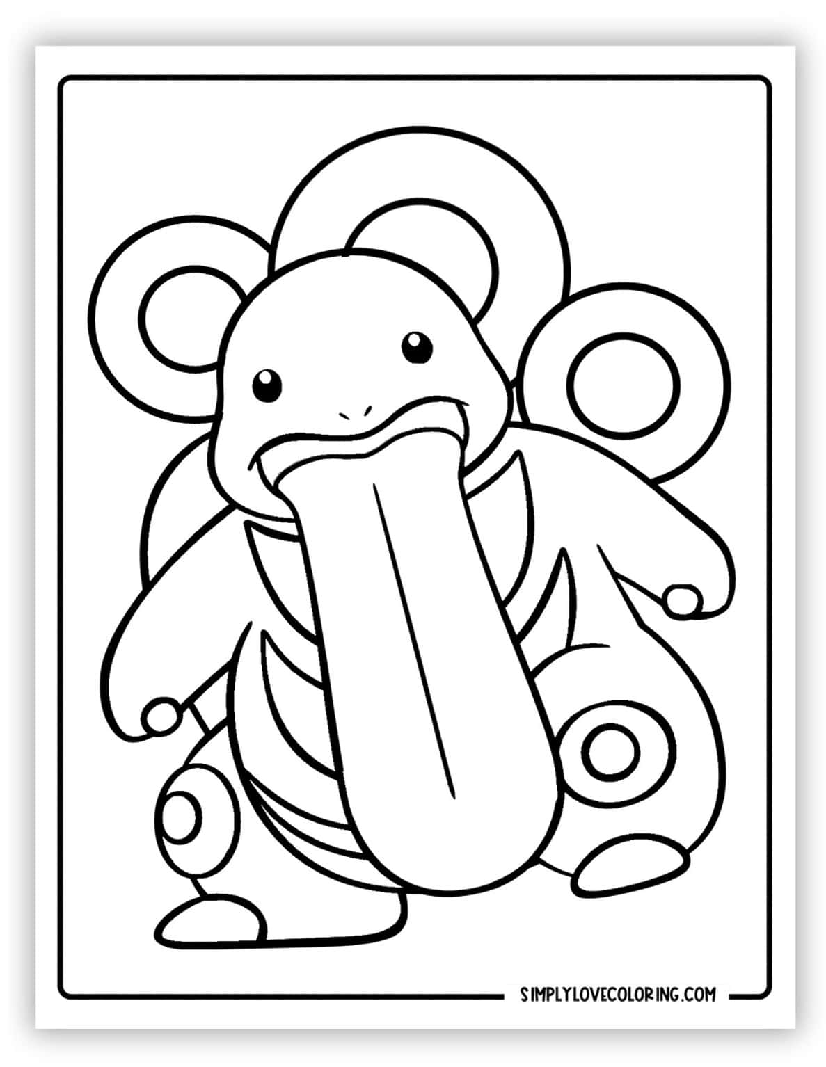 52 Pokemon Coloring Pages (Free PDF Printables) - Simply Love Coloring