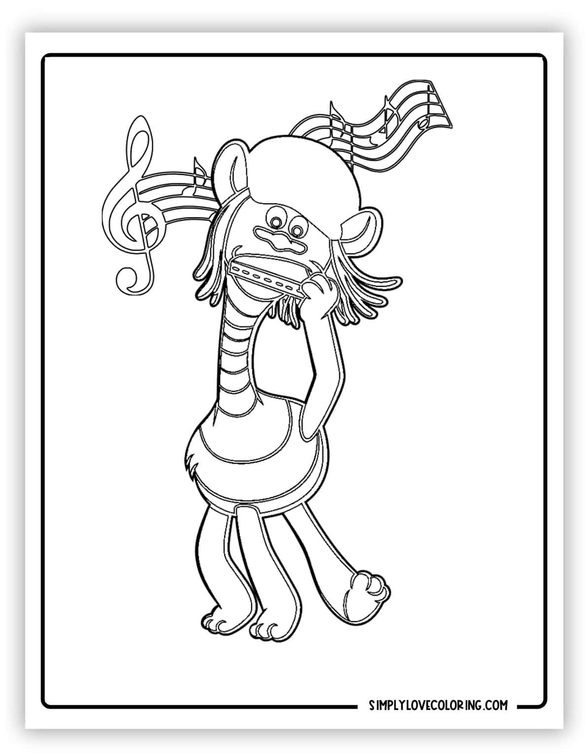32 Trolls Coloring Pages (Free PDF Printables) - Simply Love Coloring