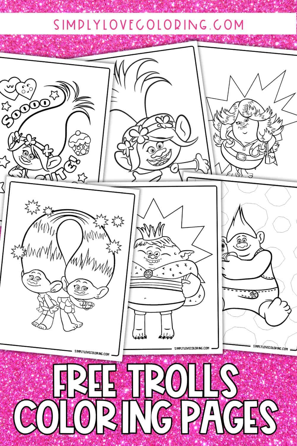 32 Trolls Coloring Pages (Free PDF Printables) Simply Love Coloring 32 Trolls Coloring Pages (Free PDF Printables) Simply Love Coloring