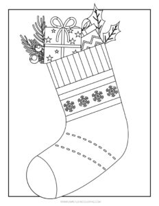 Christmas Coloring Pages (Free PDF Printables) - Simply Love Coloring