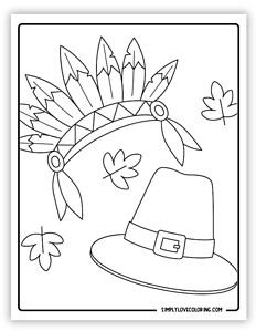 Pilgrim Coloring Pages (Free PDF Printables) - Simply Love Coloring