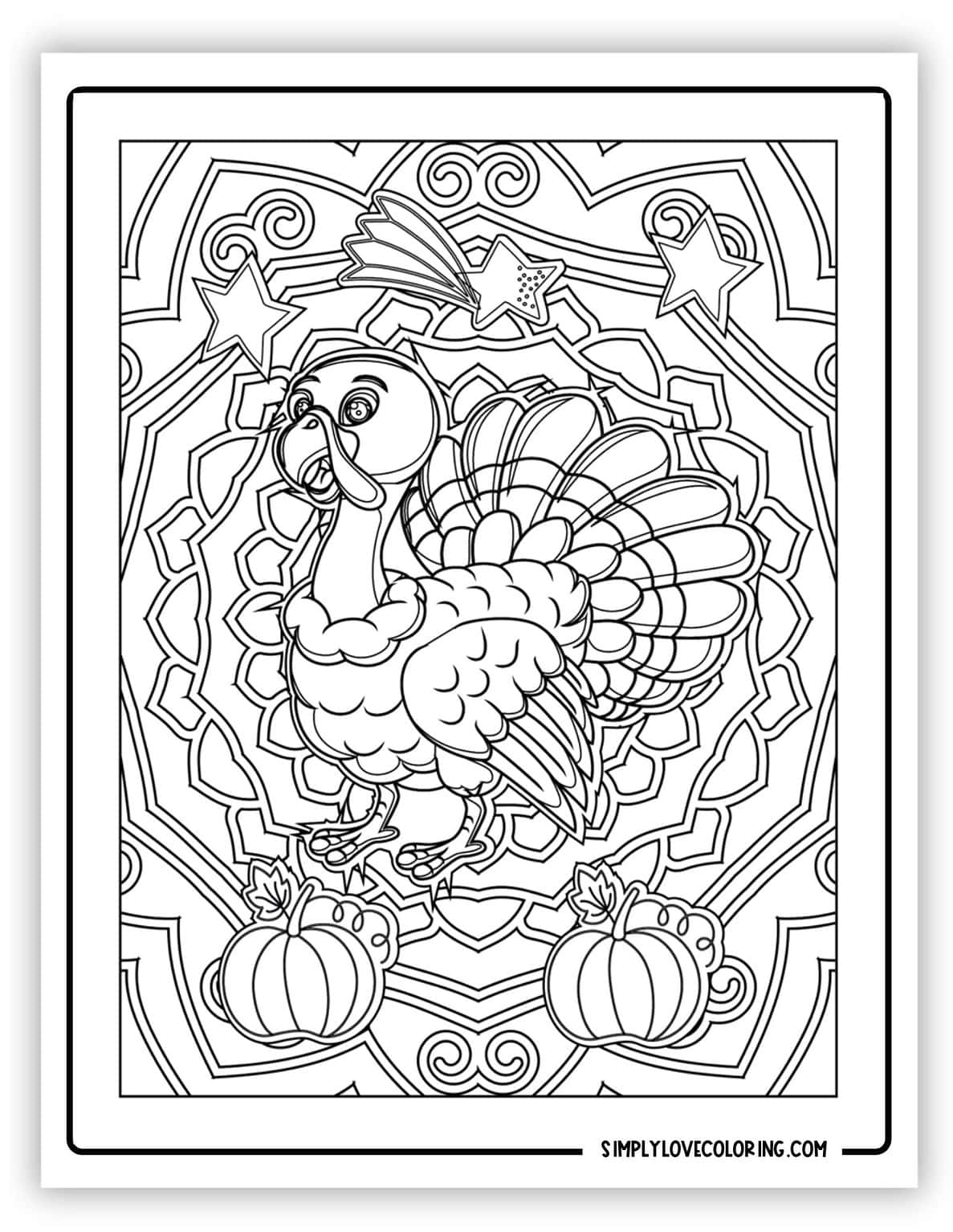 38 Thanksgiving Coloring Pages (Free PDF Printables) - Simply Love Coloring