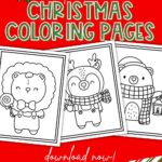 Pinterest image Christmas Coloring Pages