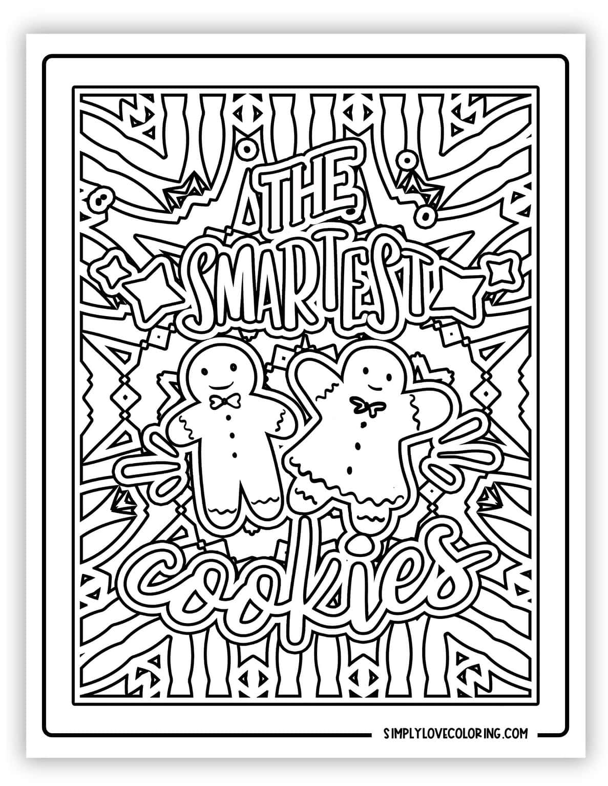 22 Gingerbread Man Coloring Pages (Free PDF Printables) - Simply Love ...