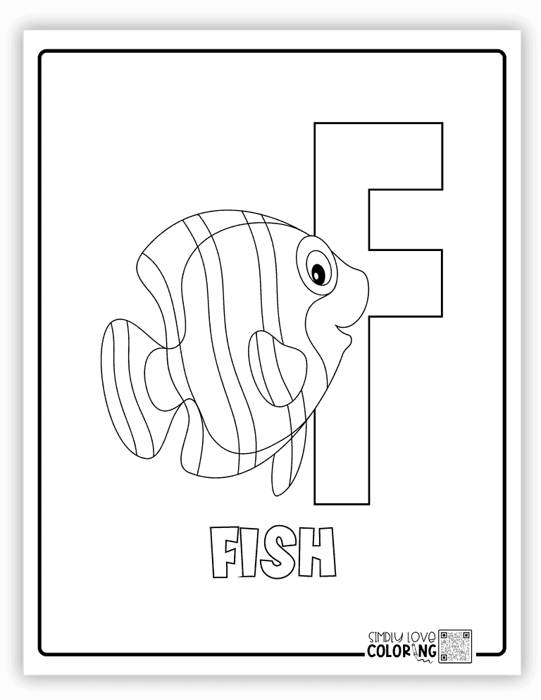 Animal Alphabet Coloring Pages (Free PDF Printables) - Simply Love Coloring