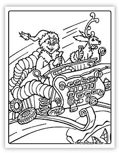 21 Grinch Christmas Tree Coloring Pages (Free PDF Printables) - Simply ...