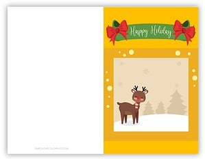 35 Christmas Card Printables (Free PDF Download) - Simply Love Coloring