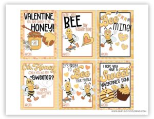 78 Valentine's Day Printable Cards (Free PDF Printables) - Simply Love ...