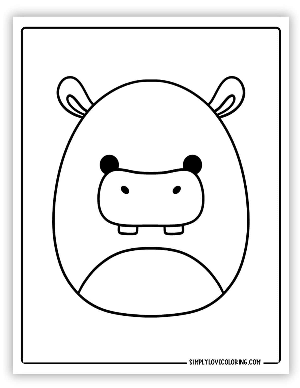 68 Squishmallow Coloring Pages (Free PDF Printables) - Simply Love Coloring