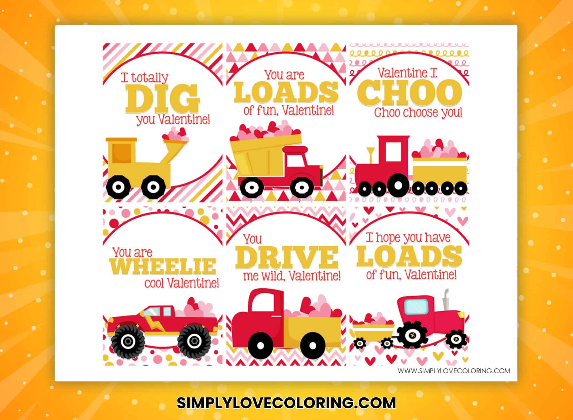 78 Valentine's Day Printable Cards (Free PDF Printables) - Simply Love ...