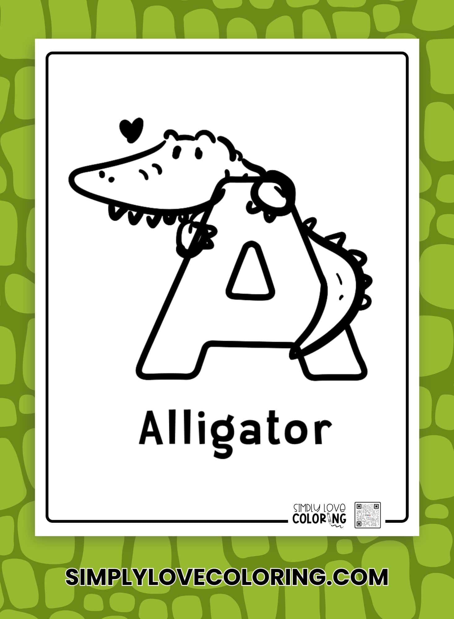 Alphabet Coloring Pages (Free PDF Printables) - Simply Love Coloring