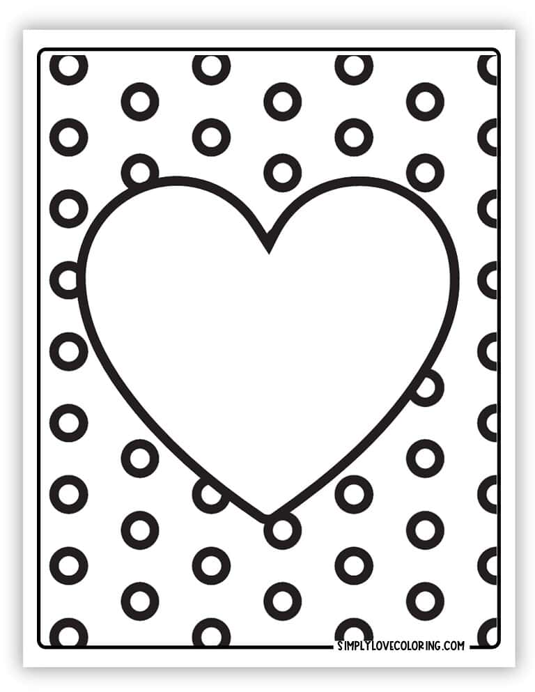 35 Heart Coloring Pages (Free PDF Printables) - Simply Love Coloring
